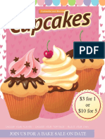 Cupcake-Retro-Flyer