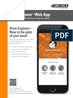 Drive Engineer Web App: Drive Engineer - Now in The Palm of Your Hand!