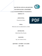 Diferencias entre un administrador y un lider