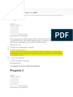 Evaluación 5 Analisis Cuantitativo de Riesgos