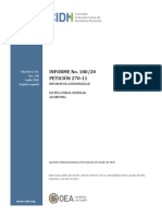 Comisión Interamericana Informe 180-20