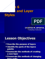 Photoshop Lesson 6 - Layers and Layers Styles