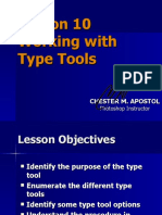 Photoshop Lesson 10 - Type Tools