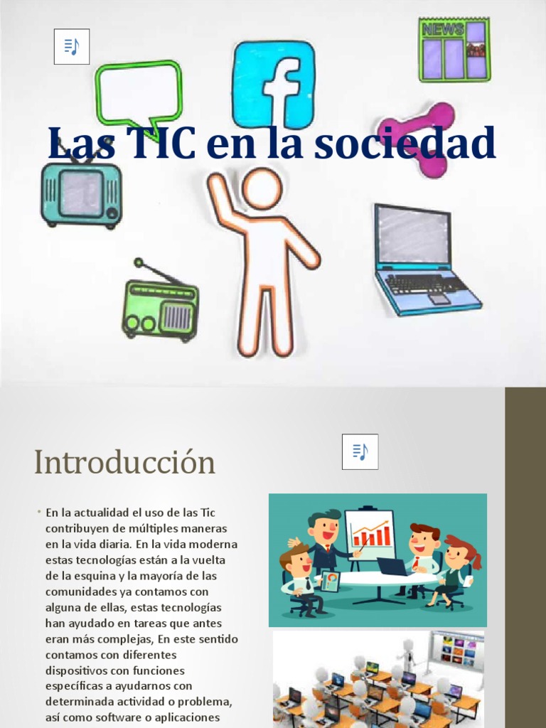 Las TIC en La Sociedad | PDF