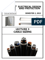 Lecture 3 - Cable Sizing 2015