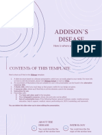 Addison's Disease by Slidesgo