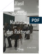 Hasil Audiensi PDF