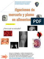Clase TEORÍA VIERNES Investigaciones de plomo y mercurio en alimentos.pdf