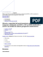 Efficacy and Safety of Early Prone Positioning Combined With HFNC or NIV in Moderate To Severe ARDS - A Multi-Center Prospective Cohort Study - SpringerLink