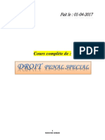Cours Droit Pénal Spécial 2017 PDF