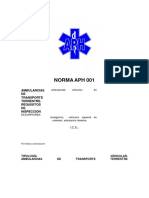 Requisitos de inspección para ambulancias terrestres