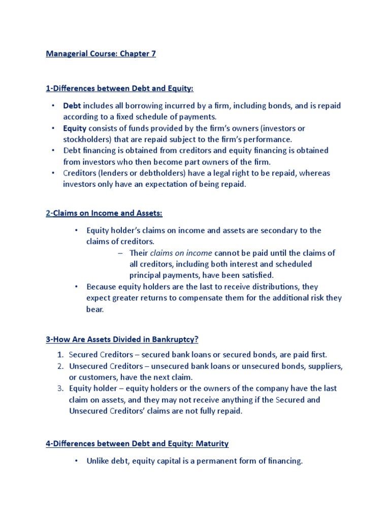 Managerial Finance chp7 | PDF | Preferred Stock | Stocks