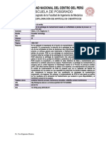 Ficha de Exploración de AALR Selección de Estrategia de Mantenimiento Basada en Confiabilidad en Plantas de Proceso Un Estudio de Caso