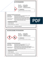 Label MSDS No. 1-30 PDF