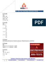 All India Mock: SSC CHSL Tier I 4th-5th Jan 2020 (Solutions)