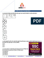 Formatted SSC CHSL Previous Year Questions Hindi Questions PDF