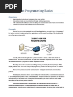 Java Socket Programming Basics PDF