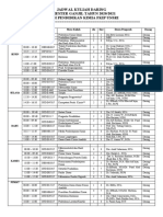 Jadwal Kuliah Daring Semester Ganjil Tahun 2020/2021 Prodi Pendidikan Kimia Fkip Unsri