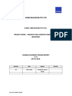 FLEXILBE PAVEMENT - Design Report