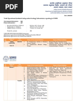 Total Operational (Initiated Independent Testing) Laboratories Reporting To ICMR