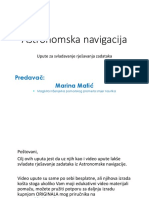 Astronomska Navigacija Pripreme PDF