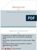 Pronouns PPT 1