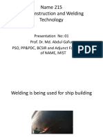 Name 215 Ship Construction and Welding Technology