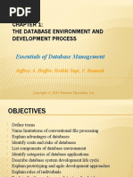 The Database Environment and Development Process