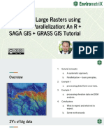 Processing Large Rasters Using Tiling and Parallelization: An R + Saga Gis + Grass Gis Tutorial