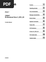 Siemens C - DRV - 2D - 009 Manual