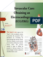 Cardiovascular Care Obtaining an Ecg
