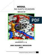 Modul PELUANG SUATU KEJADIAN - Widarmanto PDF