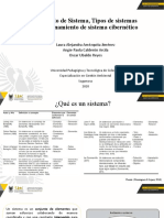 Sistema, Tipos y Sistema Cibernetico