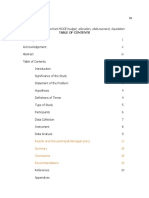 Results and Discussion (Pakitannggal Gran) 12 18 Conclusions 18 Recommendations 19