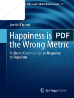 Happiness Is The Wrong Metric
