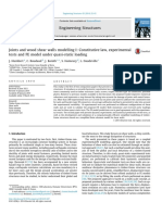 Joints and Wood Shear Walls Modelling I