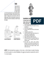 Bypass Thermostats: Installation Instructions