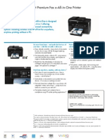 Datasheet impressora HP PRemium