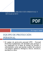 Equipos de proteccion personal y señalizacion