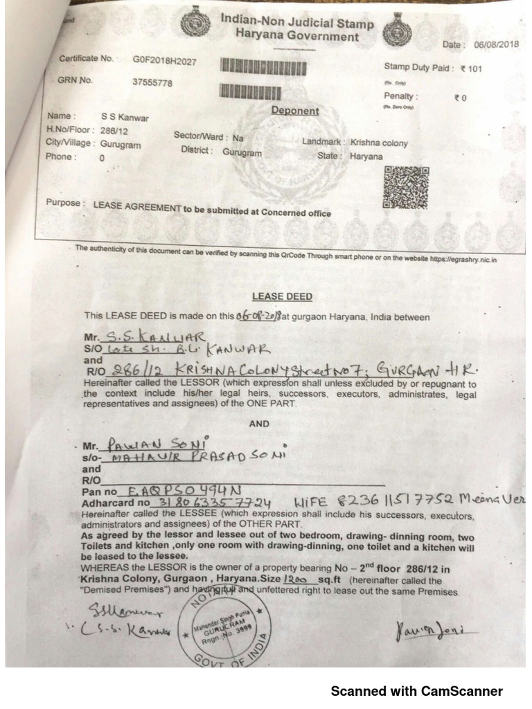 Rent Agreement | PDF