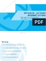 Chứng chỉ CNTT - Sử dụng Internet cơ bản PDF