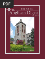 The Anglican Digest - Fall 2020