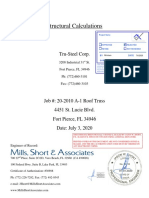 Structural Calculations: Tru-Steel Corp