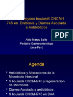 Utilidad de Saccharomyces Boulardii CNCM-I745