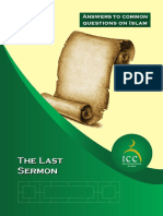 The Last Sermon: Answers To Common Questions On Islam