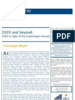 2020 and Beyond: 2050 in Light of The Copenhagen Accord