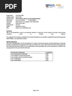 BMA 5302 Course Outline Investment Analysis Emir Hrnjic PDF