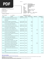 HDFC Bank Account Statement Summary | PDF | Debits And Credits | Debit Card