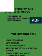 Bioelectricity and Excitable Tissue: The Origin of Bioelectricity and How Nerves Work