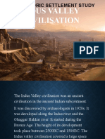Indus Valley Civilisation: Pre Historic Settlement Study